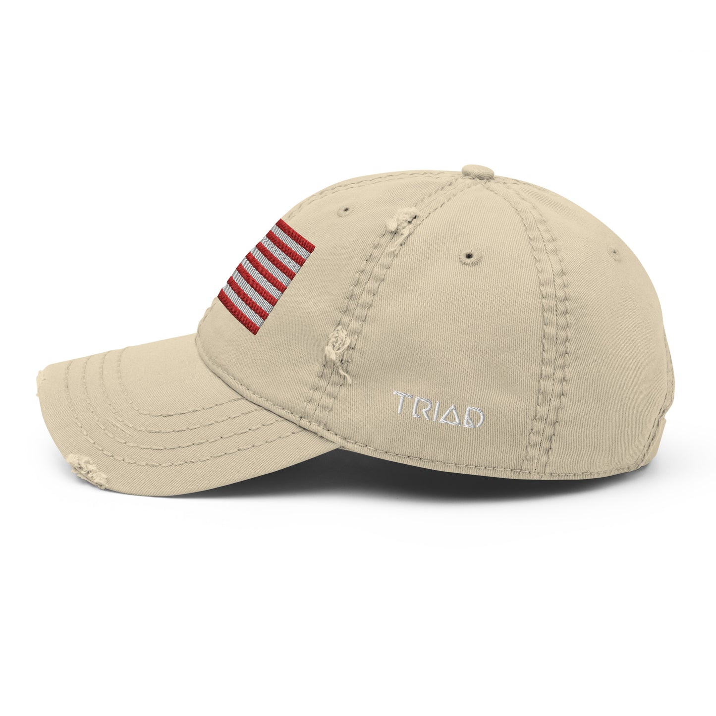 Rugged American Flag Hat