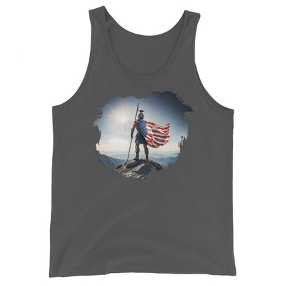 Patriotic Spartan Tank Top