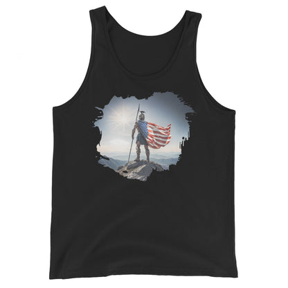 Patriotic Spartan Tank Top