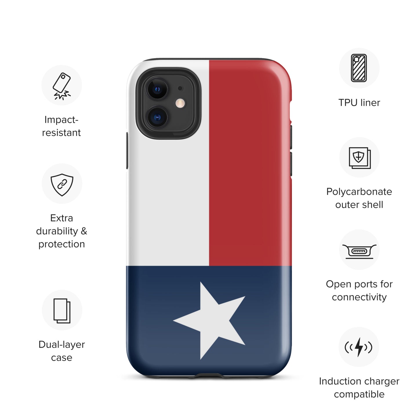 Texas Flag Case for iPhone®