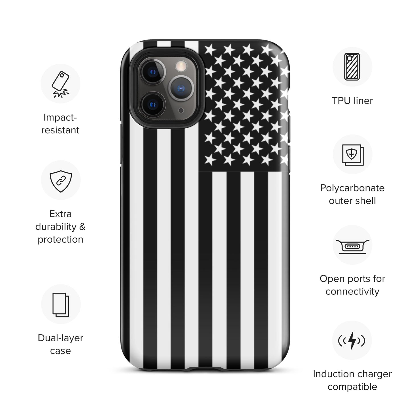 American Flag Case for iPhone®