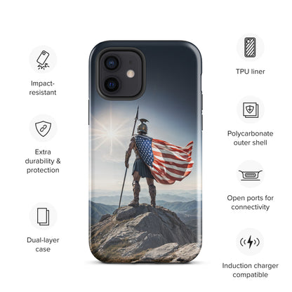 Patriotic Spartan Case for iPhone®