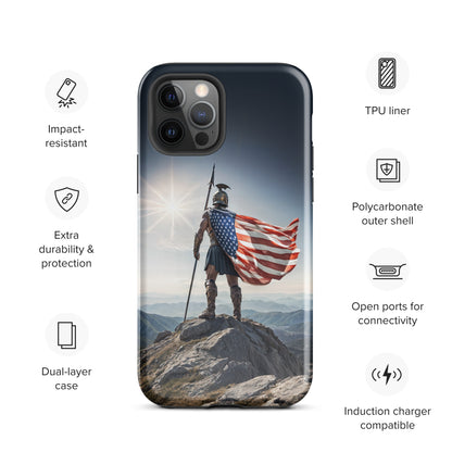 Patriotic Spartan Case for iPhone®