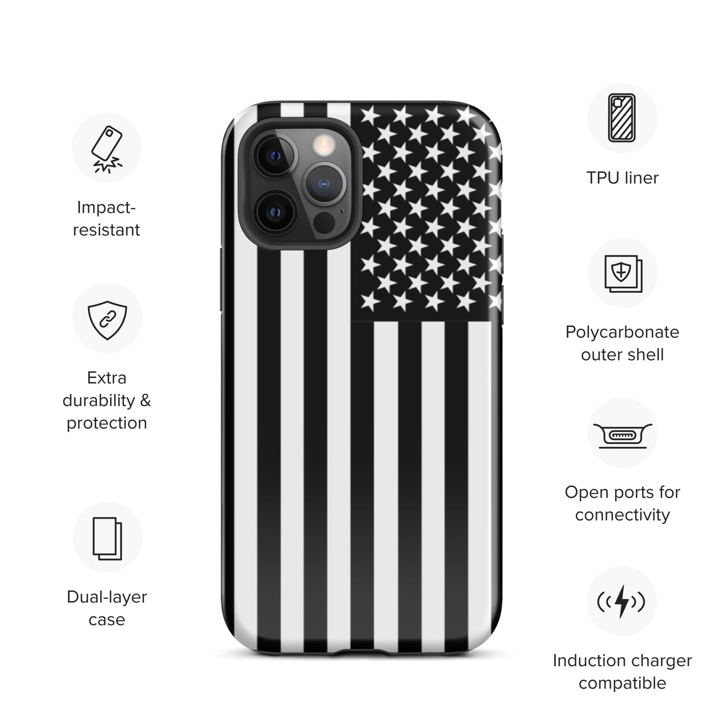 American Flag Case for iPhone®