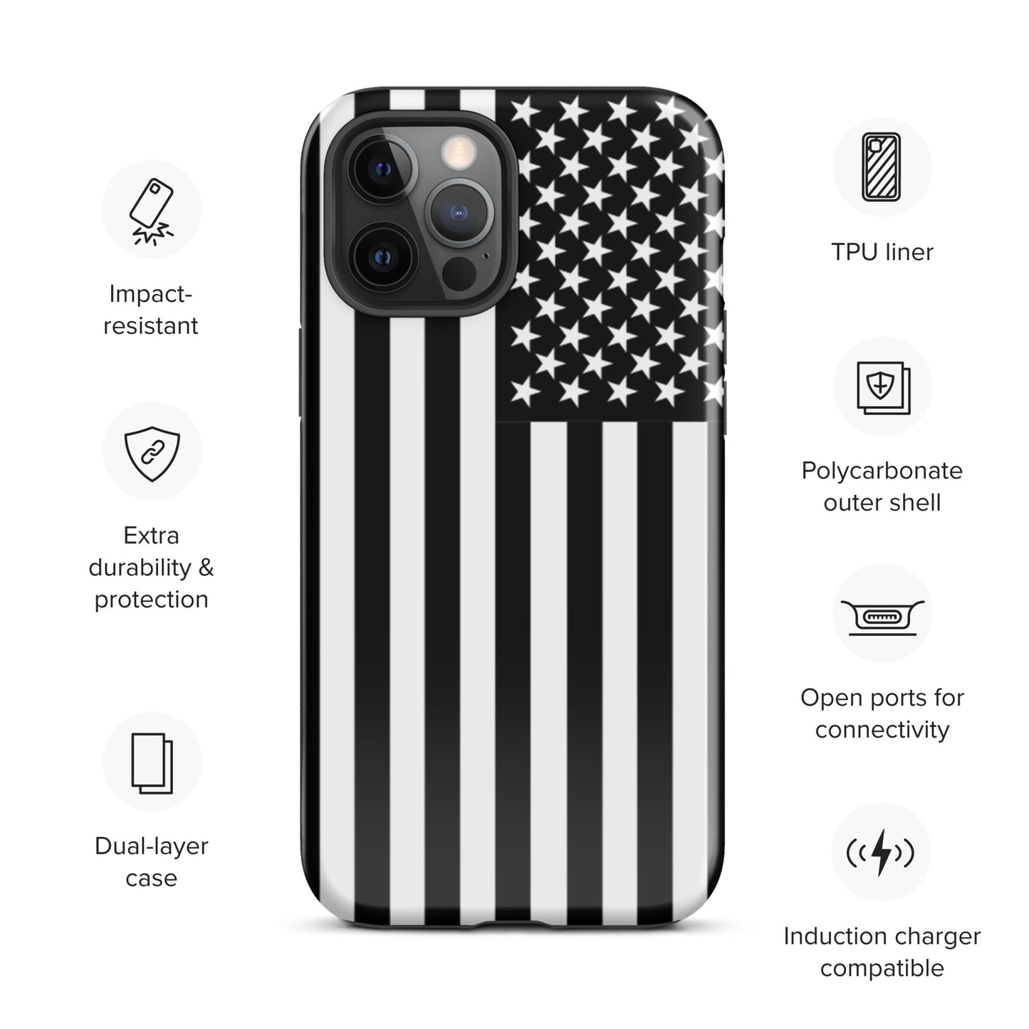 American Flag Case for iPhone®