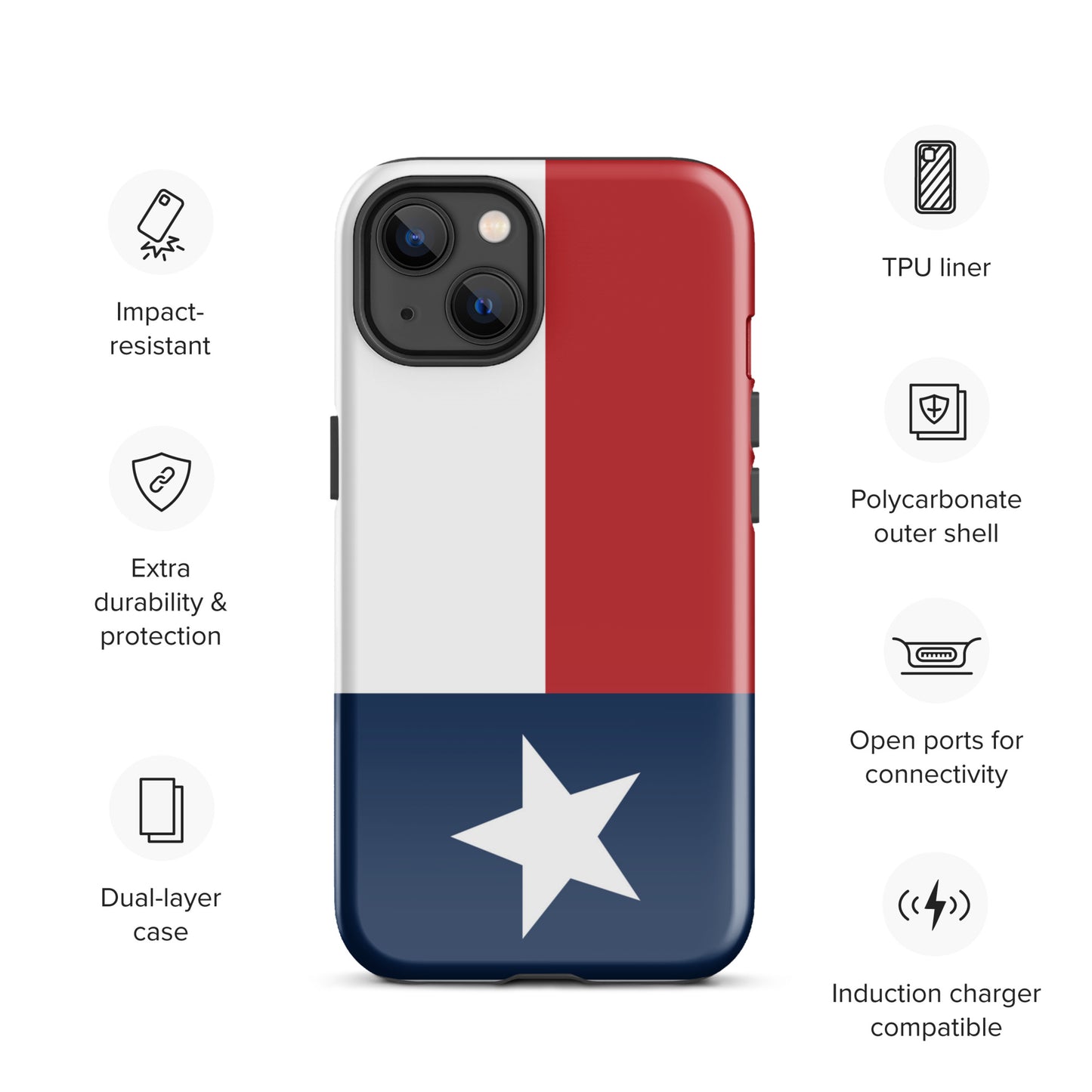 Texas Flag Case for iPhone®