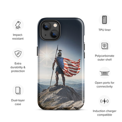 Patriotic Spartan Case for iPhone®