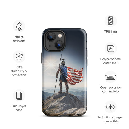 Patriotic Spartan Case for iPhone®