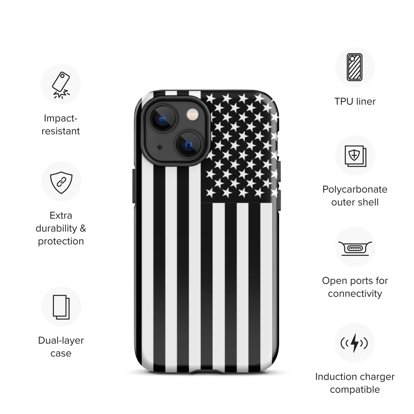 American Flag Case for iPhone®