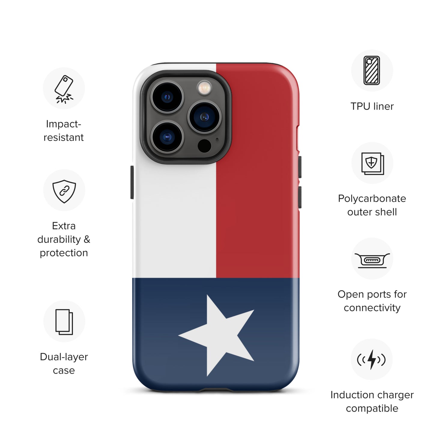 Texas Flag Case for iPhone®