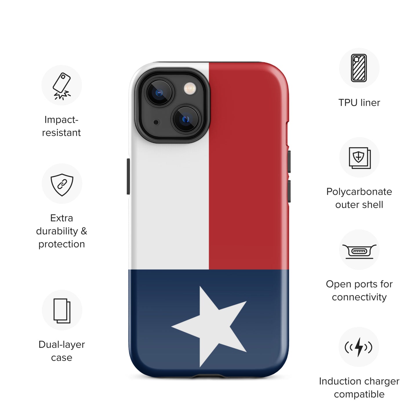 Texas Flag Case for iPhone®