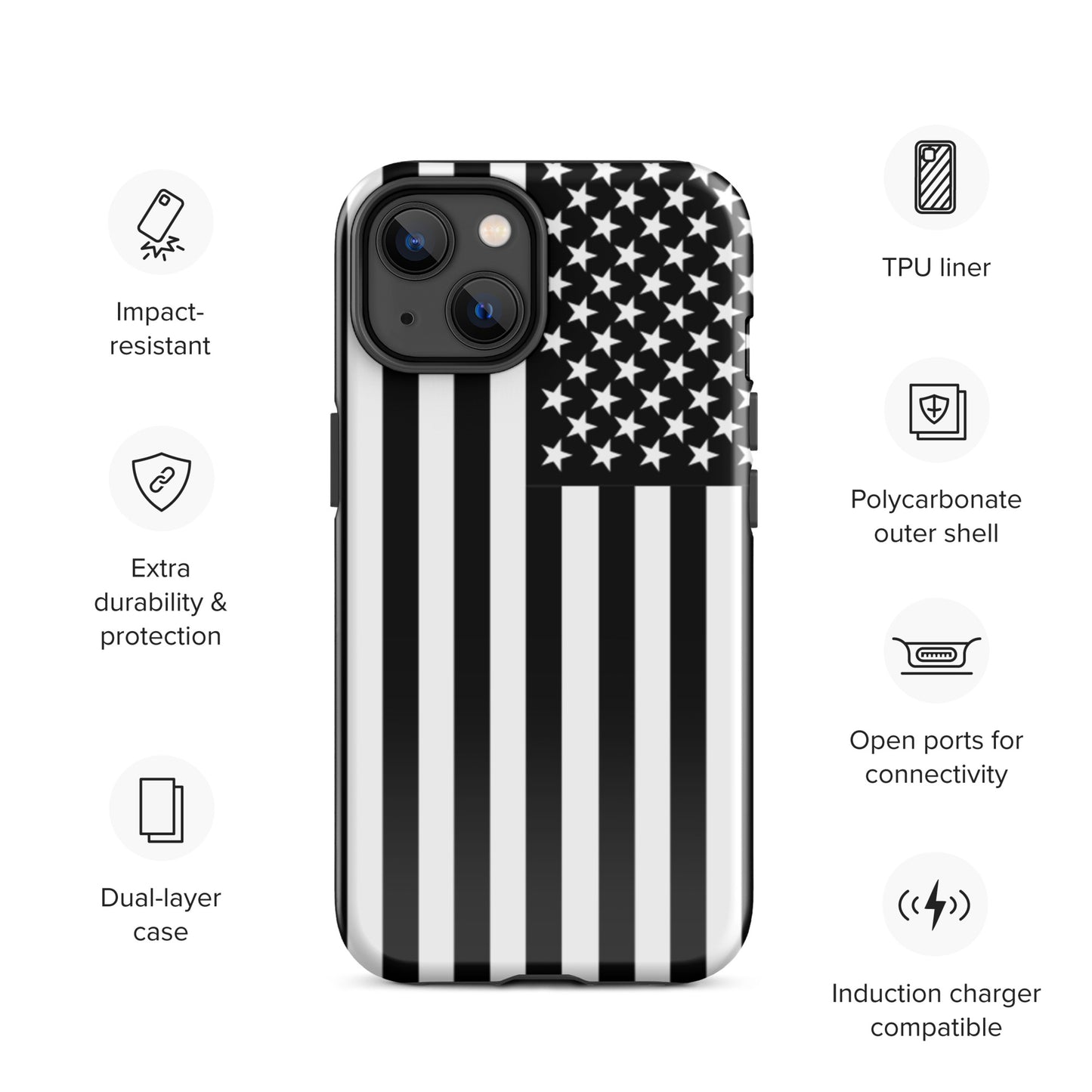 American Flag Case for iPhone®