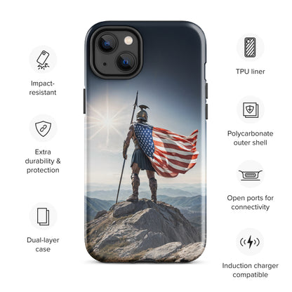 Patriotic Spartan Case for iPhone®