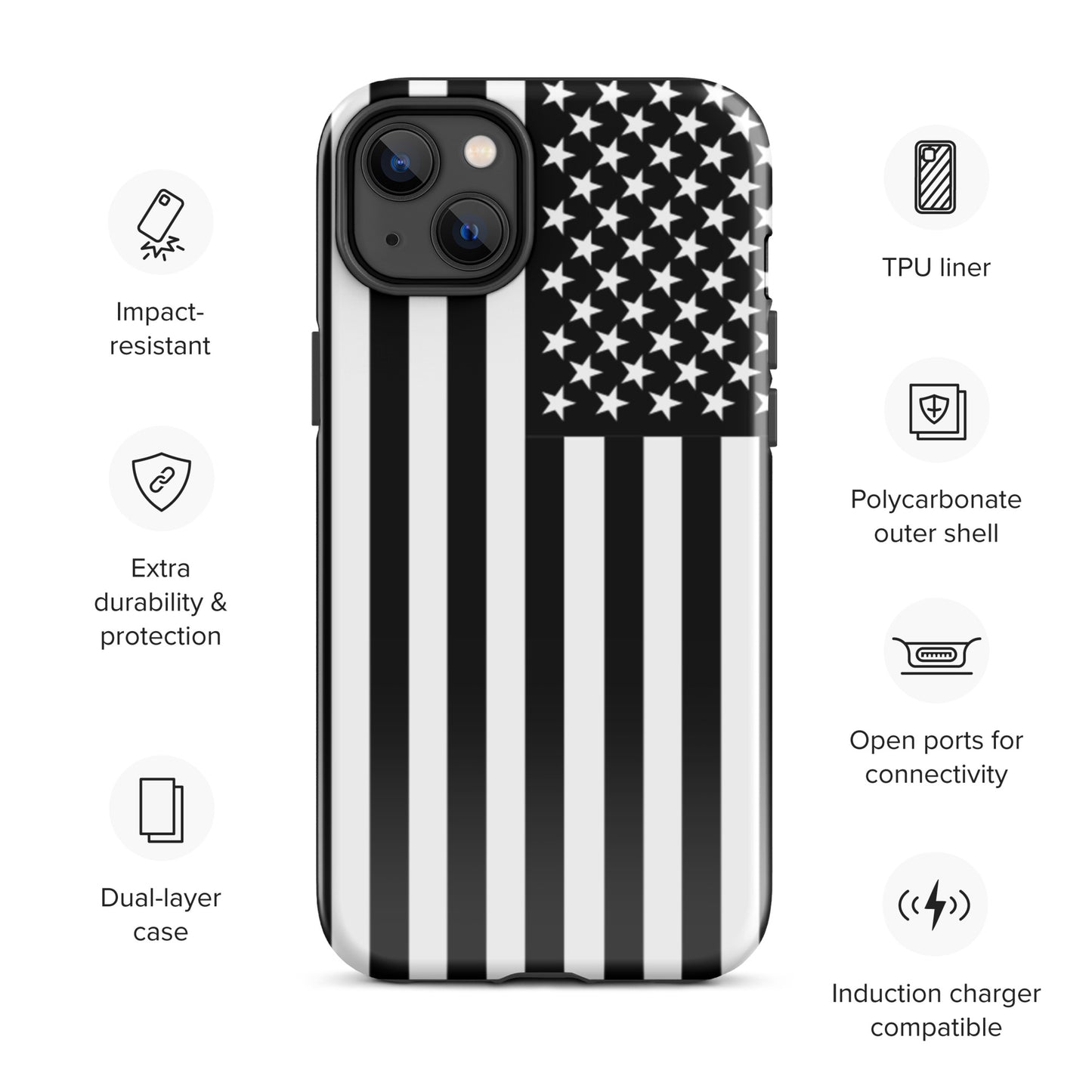 American Flag Case for iPhone®