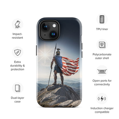 Patriotic Spartan Case for iPhone®