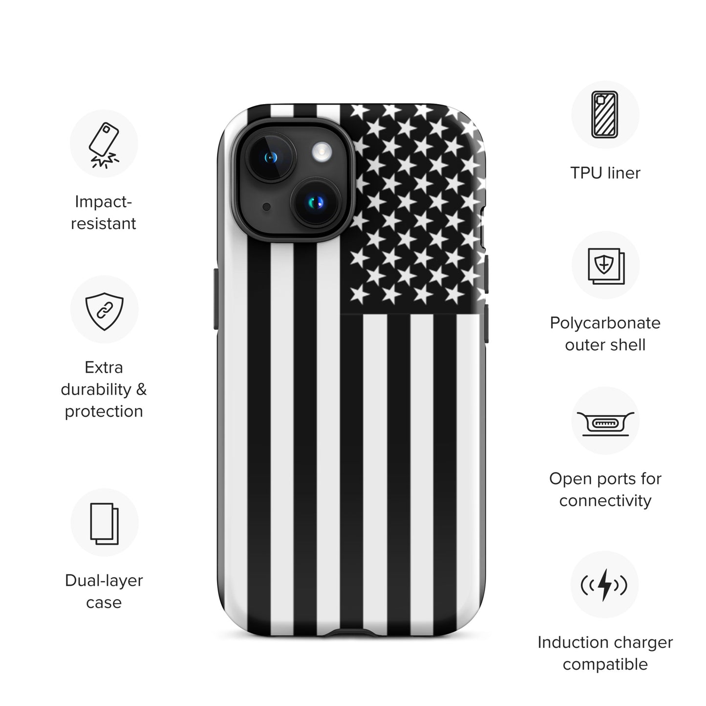 American Flag Case for iPhone®