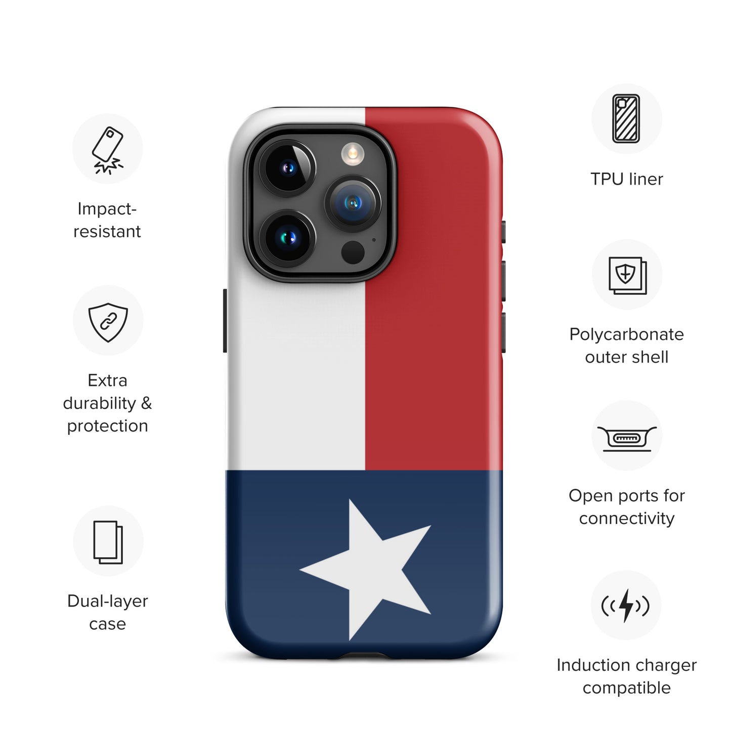 Texas Flag Case for iPhone®