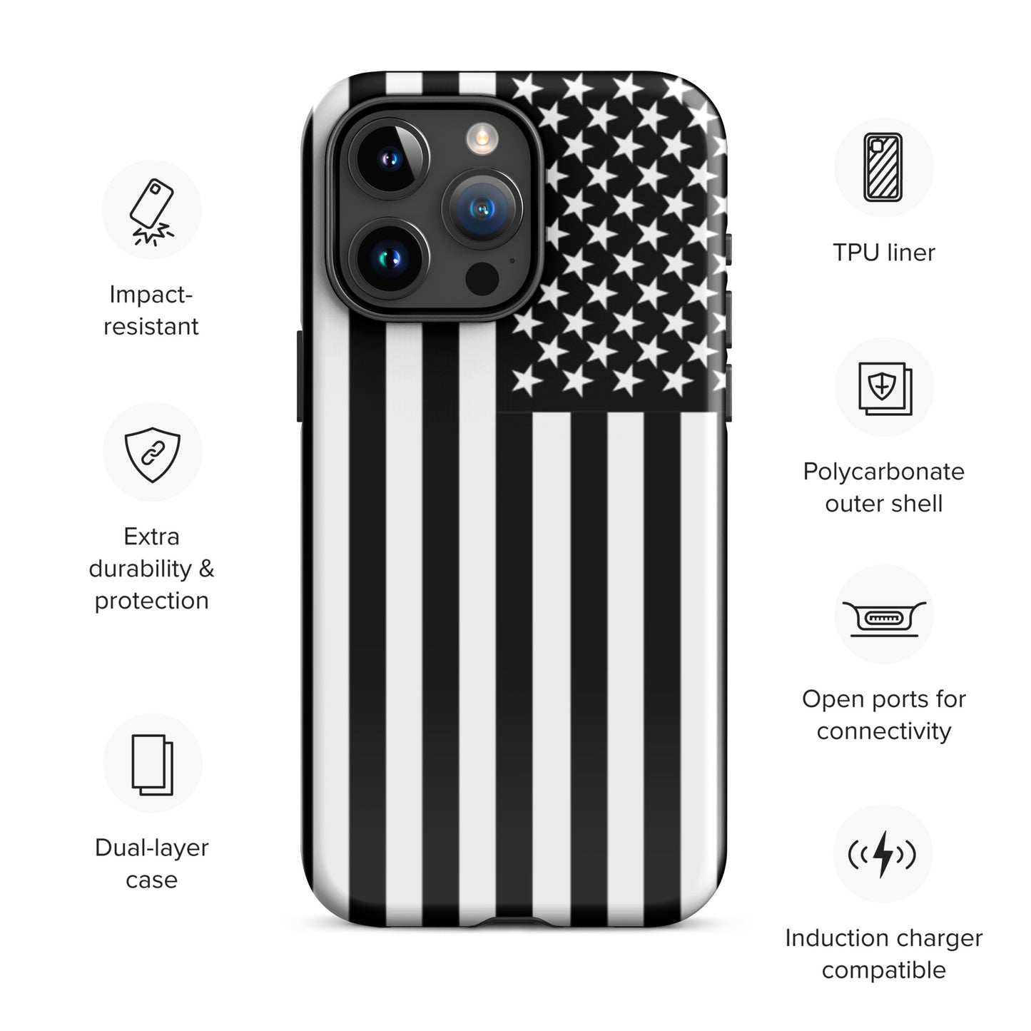 American Flag Case for iPhone®