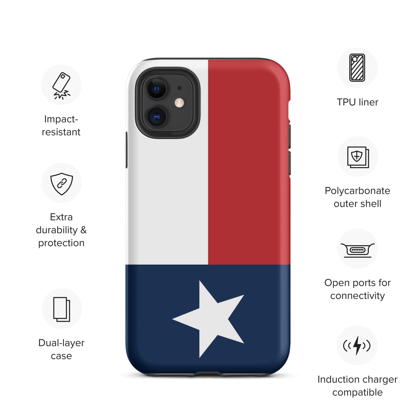 Texas Flag Case for iPhone®