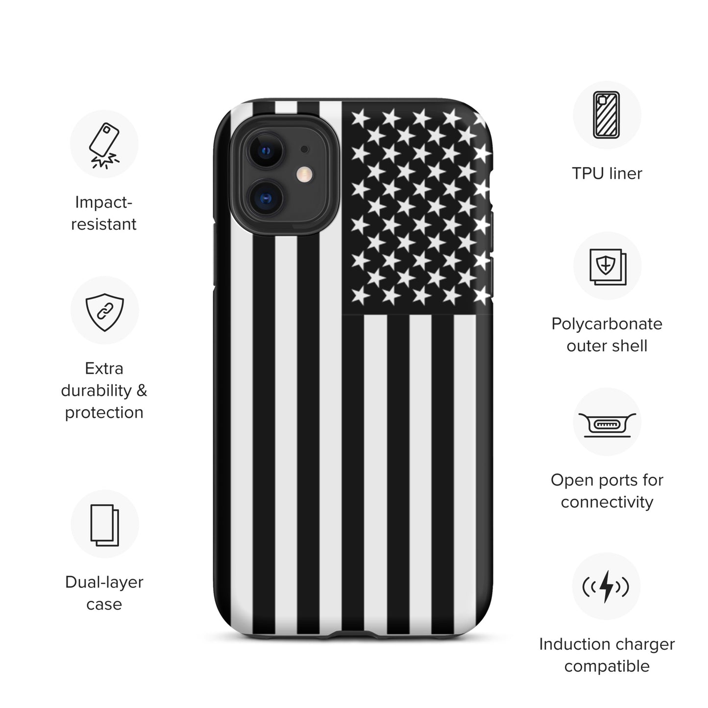 American Flag Case for iPhone®