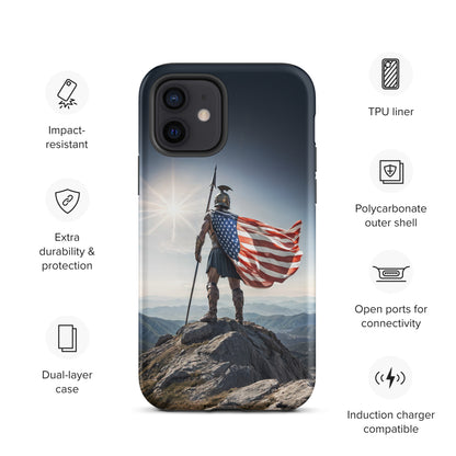 Patriotic Spartan Case for iPhone®