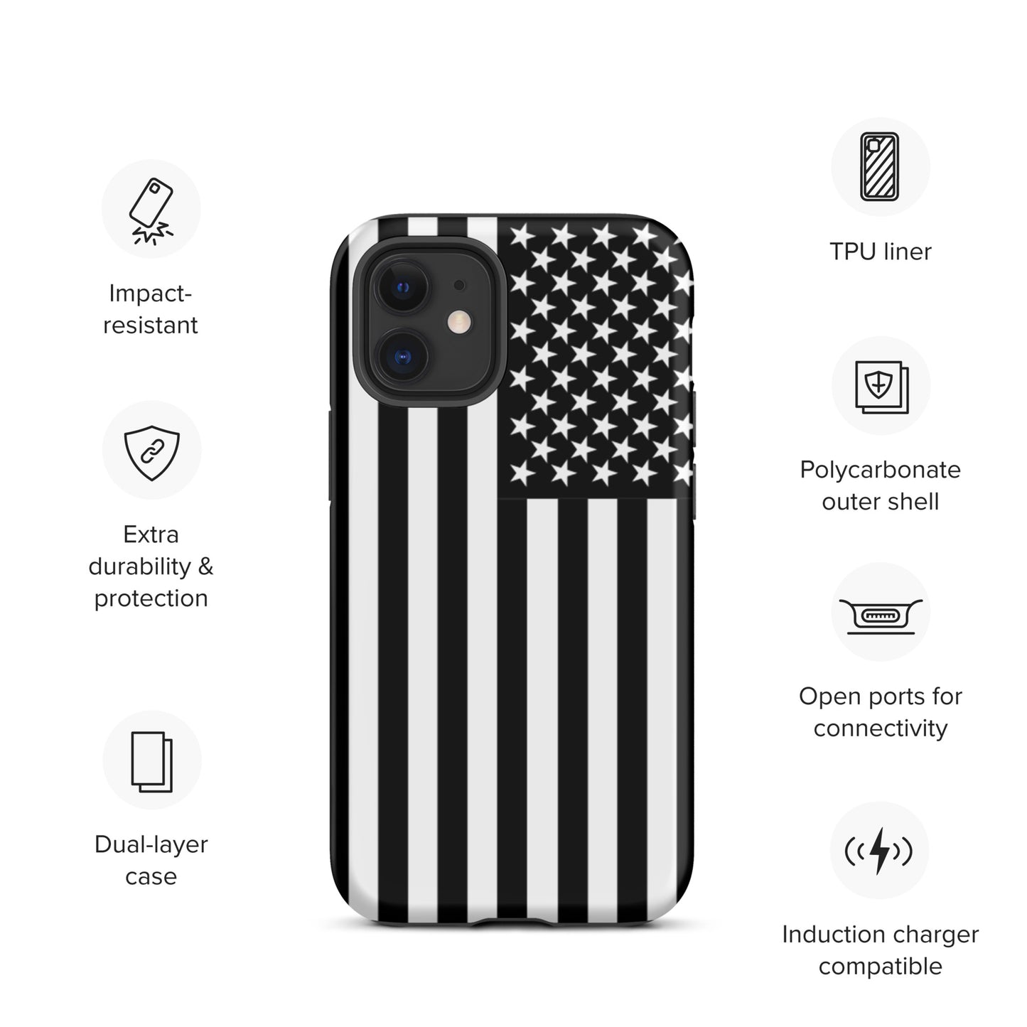 American Flag Case for iPhone®