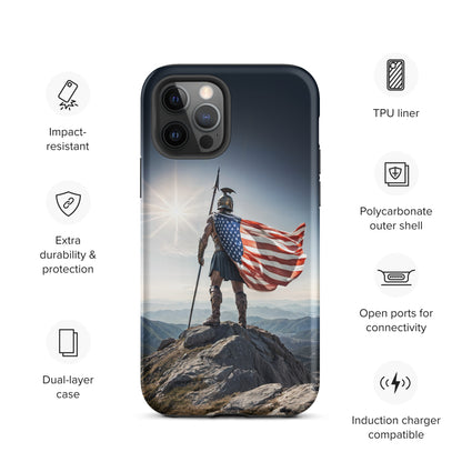 Patriotic Spartan Case for iPhone®