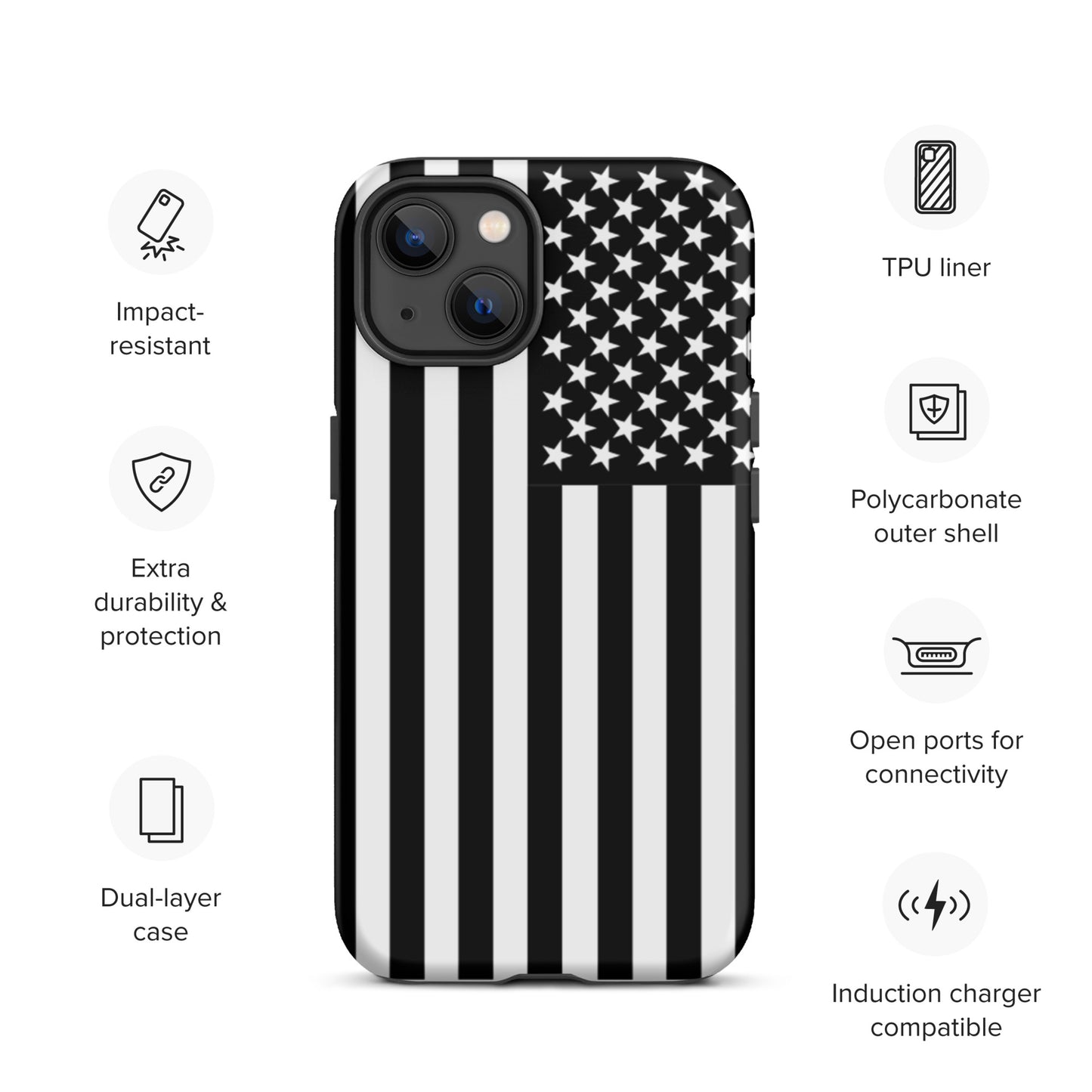 American Flag Case for iPhone®