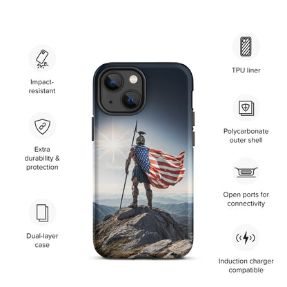 Patriotic Spartan Case for iPhone®