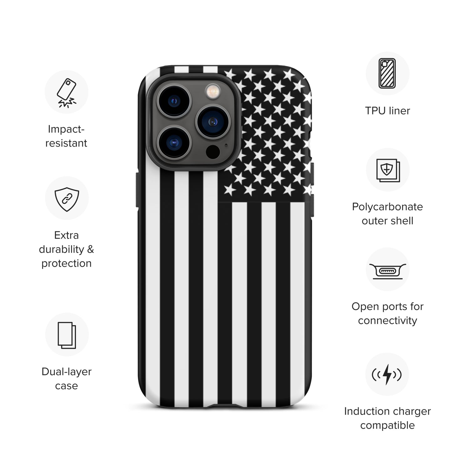 American Flag Case for iPhone®