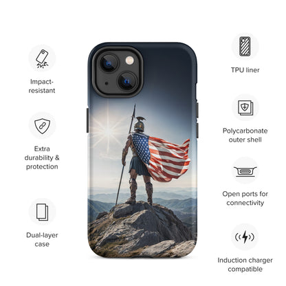 Patriotic Spartan Case for iPhone®