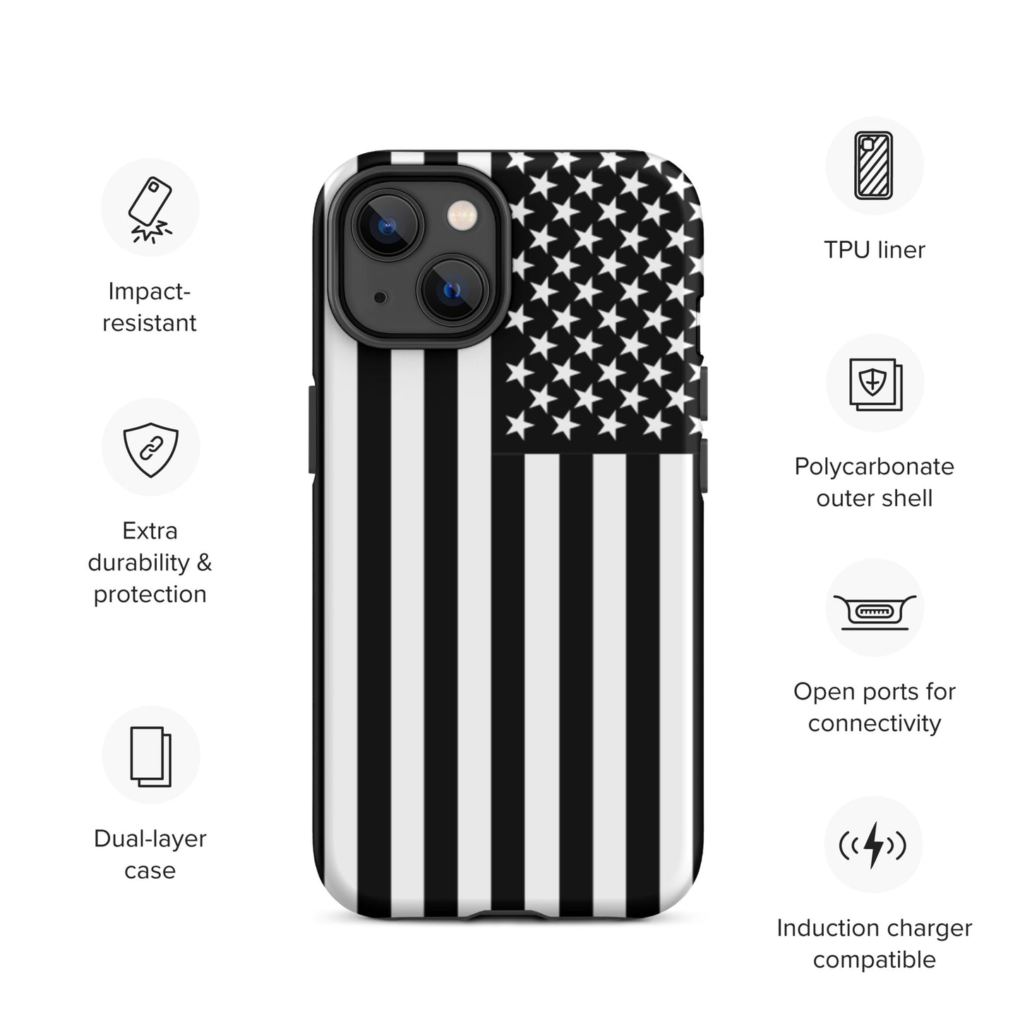 American Flag Case for iPhone®