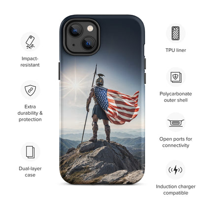 Patriotic Spartan Case for iPhone®