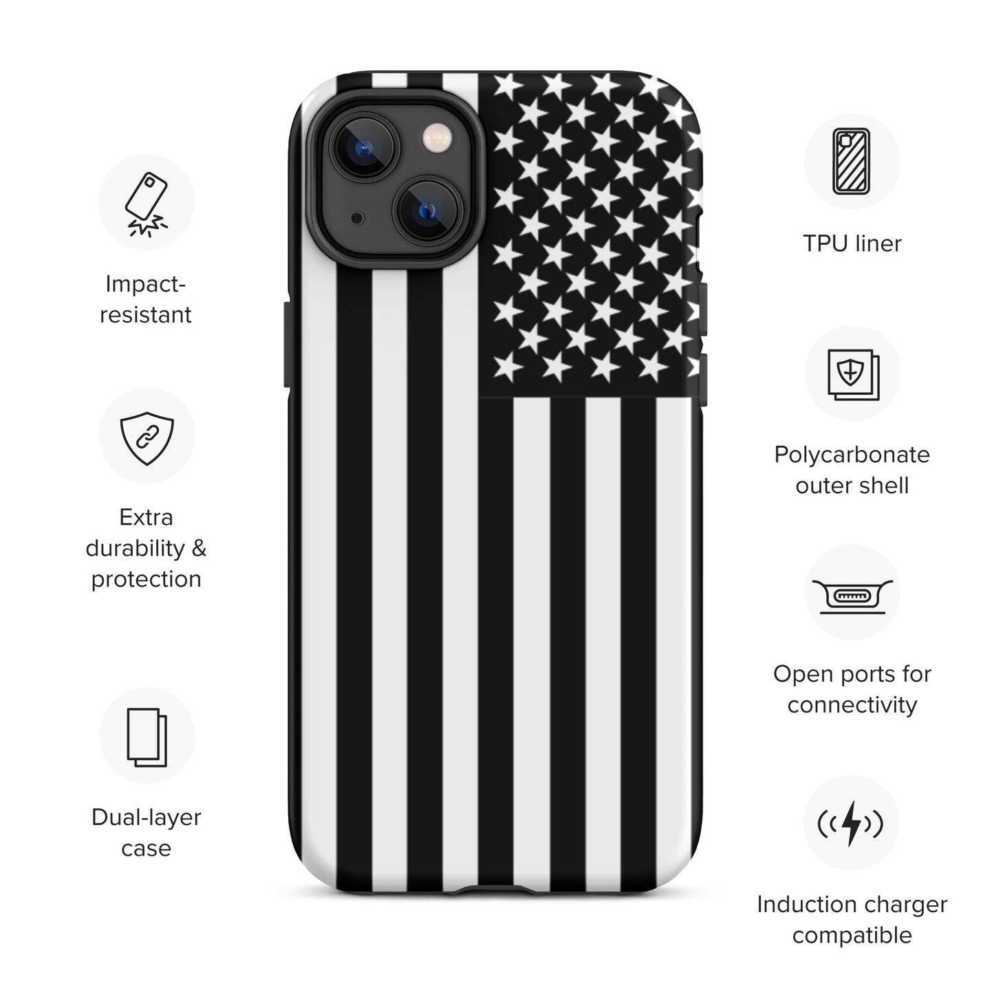 American Flag Case for iPhone®