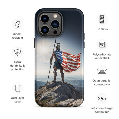 Patriotic Spartan Case for iPhone®