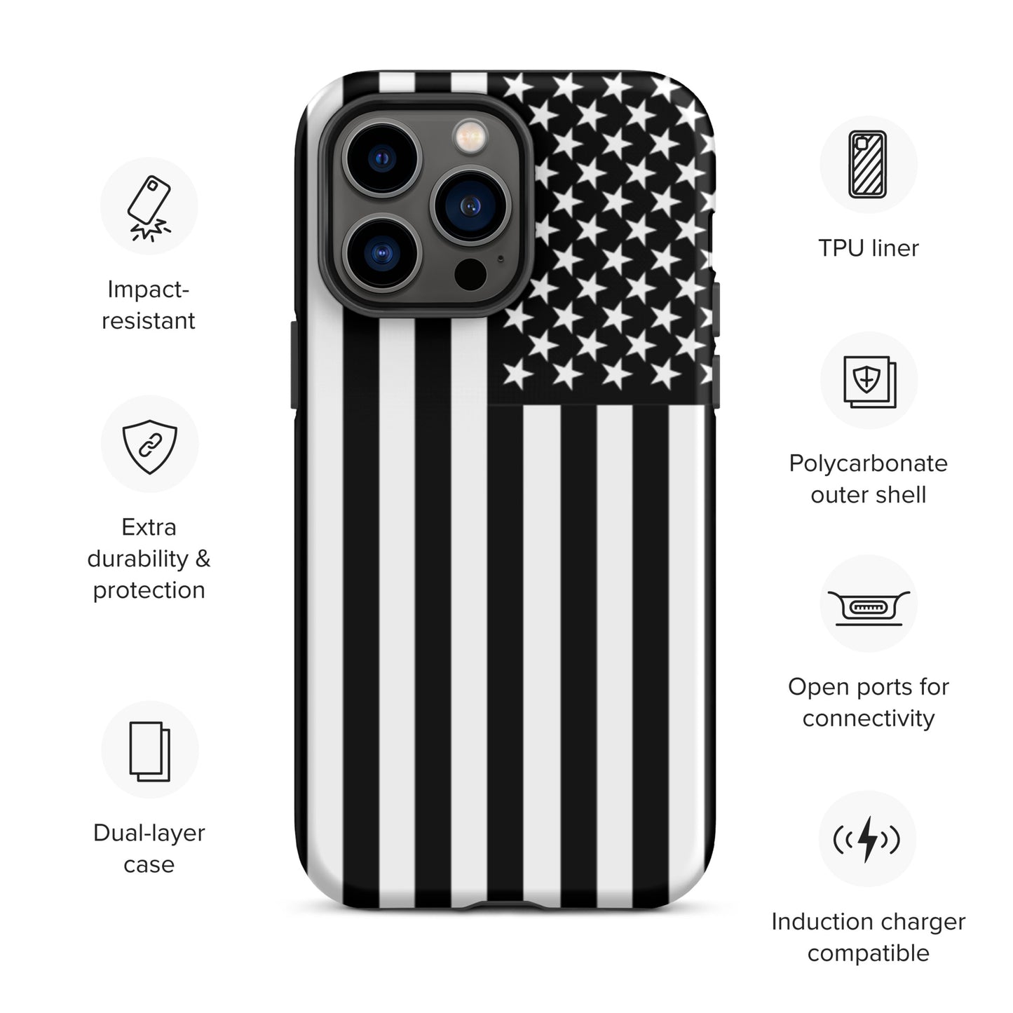 American Flag Case for iPhone®