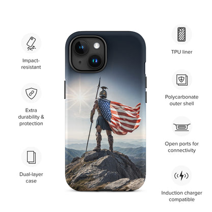 Patriotic Spartan Case for iPhone®