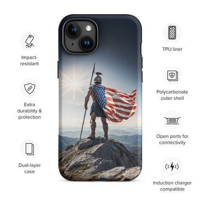 Patriotic Spartan Case for iPhone®