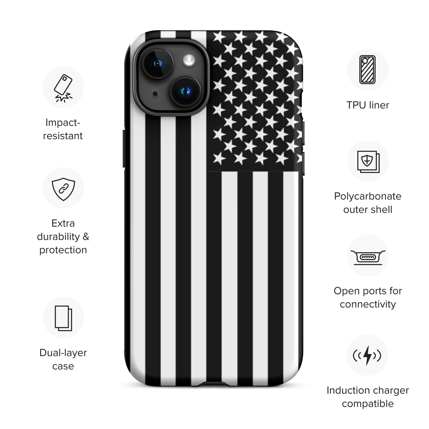 American Flag Case for iPhone®