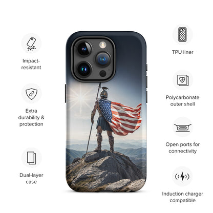 Patriotic Spartan Case for iPhone®