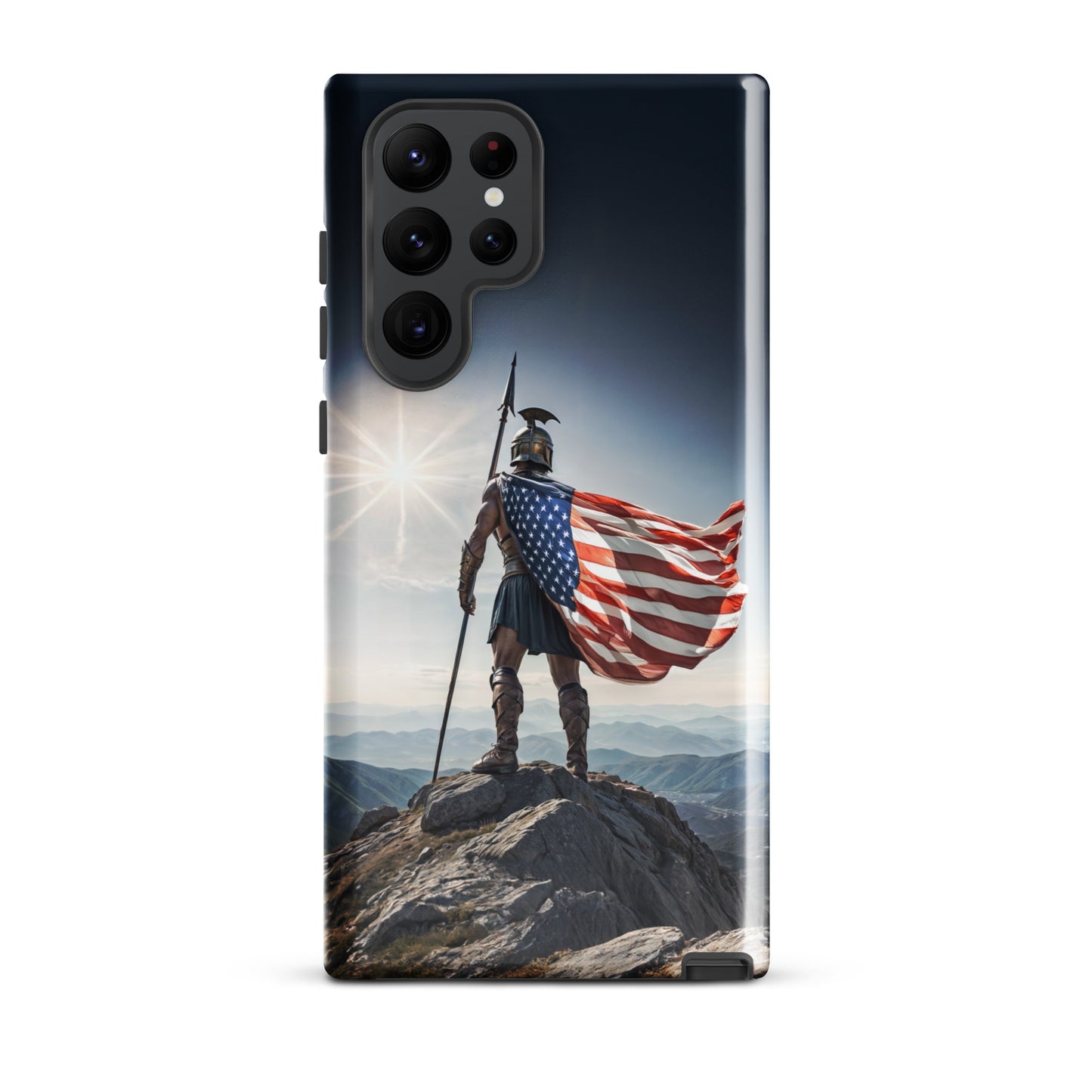 Patriotic Spartan case for Samsung®