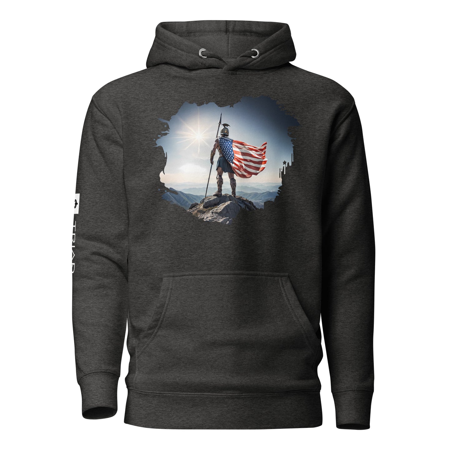 Patriotic Spartan Hoodie