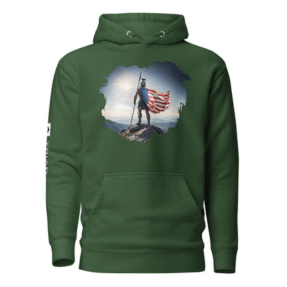 Patriotic Spartan Hoodie