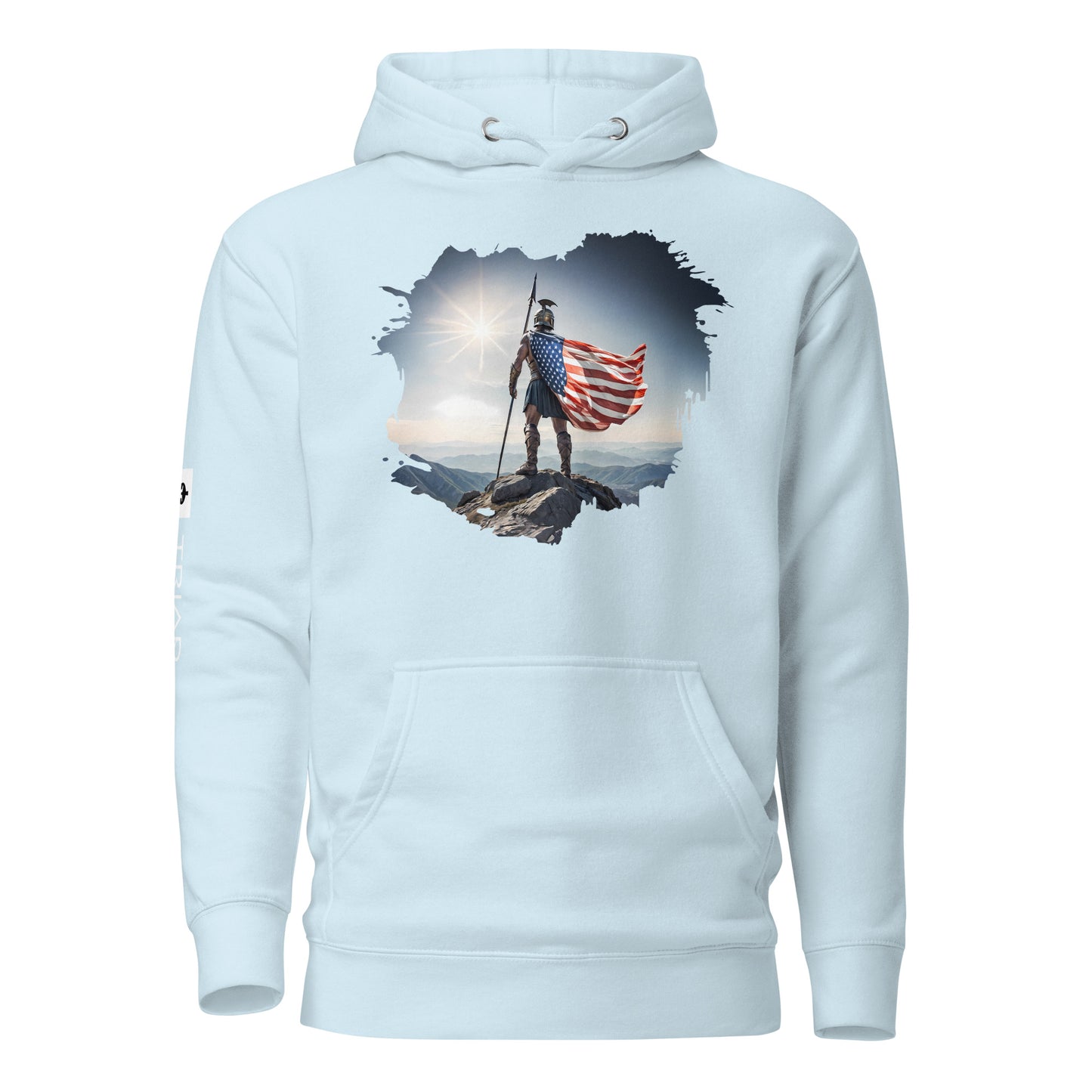 Patriotic Spartan Hoodie